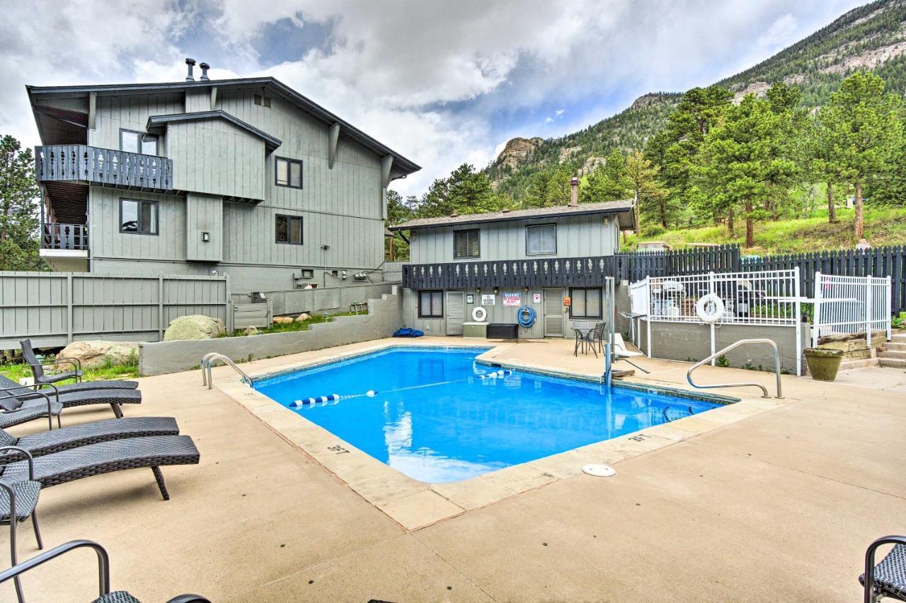 Cozy Condo On Fall River - 1 Mile To Rmnp Gate! Estes Park Ngoại thất bức ảnh